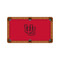 Utah Utes 9' Recreational Billiard Table Felt - Text Logo