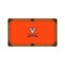 Virginia Cavaliers 7'/8' Recreational Billiard Table Felt - Logo on Orange Virginia Cavaliers 7'/8' Recreational Billiard Table Felt - Logo on Orange