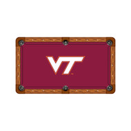 Virginia Tech Hokies 9' Recreational Billiard Table Felt - VT Logo