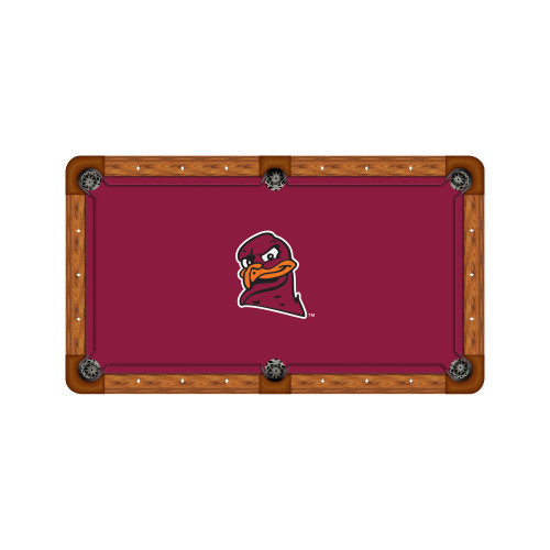 Virginia Tech Hokies 7'/8' Recreational Billiard Table Felt - Mascot