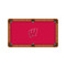 Wisconsin Badgers 7'/8' Recreational Billiard Table Felt - W Logo Wisconsin Badgers 7'/8' Recreational Billiard Table Felt - W Logo