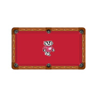 Wisconsin Badgers 7'/8' Recreational Billiard Table Felt - Mascot
