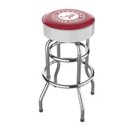 Alabama Crimson Tide Chrome Bar Stool