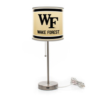 Wake Forest Demon Deacons Chrome Table Lamp