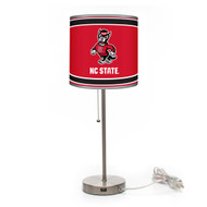 North Carolina State Wolfpack Chrome Table Lamp