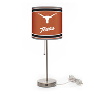 Texas Longhorns Chrome Table Lamp