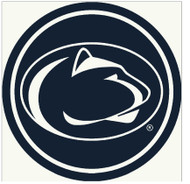 Penn State University 64" Round Spirit Rug
