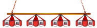 Alabama Crimson Tide 4-Light Game Table Light with Elephant Logo