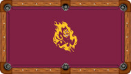 Arizona State Sun Devils Billiard Table Felt - Recreational