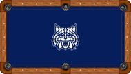 Arizona Wildcats Billiard Table Felt with Wildcat and Blue Background Recreational