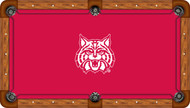 Arizona Wildcats Billiard Table Felt White Wildcat and Red Background Recreational