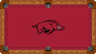 Arkansas Razorbacks Billiard Table Felt - Recreational 3