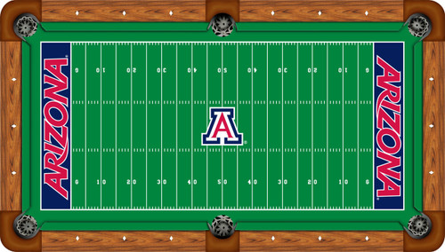 Arizona Wildcats Billiard Table Felt Football Field Recreational