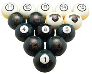 Baylor Bears Billiard Ball Set  - SCHOOL COLORS