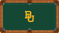 Baylor Bears Billiard Table Felt- Recreational 1