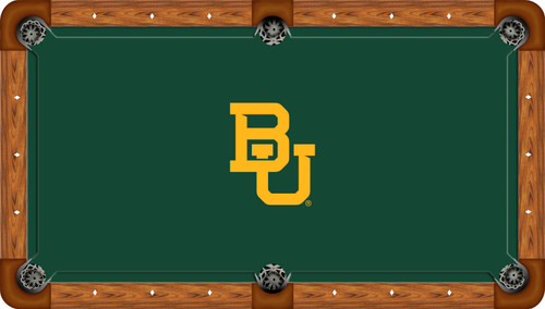 Baylor Bears Billiard Table Felt- Recreational 1