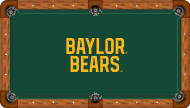 Baylor Bears Billiard Table Felt- Recreational 2