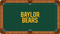 Baylor Bears Billiard Table Felt- Recreational 2