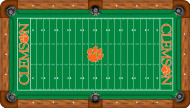 Clemson Tigers Billiard Table Felt - Recreational