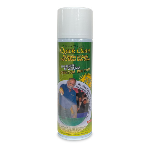 David Hodges' "Quick Clean" Pool Table Cleaner