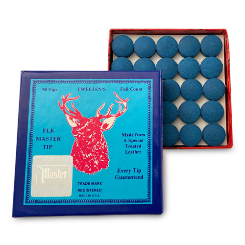 Elk Master Cue Tips OPTIONAL Predator 14mm Pool Cue Tips 2pcs