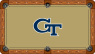 Georgia Tech Yellow Jackets Billiard Table Felt - Recreational 2