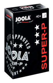 Joola Table Tennis Balls - Super-P 3-Star Box of 6