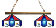Kansas Jayhawks 2-Light Game Table Light