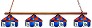 Kansas Jayhawks 4-Light Executive Game Table Light