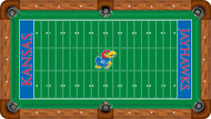 Kansas Jayhawks Billiard Table Felt- Recreational