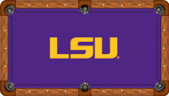 LSU Tigers Billiard Table Felt - Recreational 1