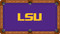 LSU Tigers Billiard Table Felt - Recreational 1