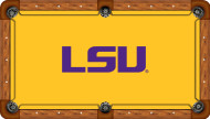 LSU Tigers Billiard Table Felt - Recreational 2