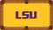 LSU Tigers Billiard Table Felt - Recreational 2