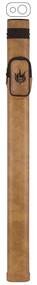 McDermott Pool Cue Case - 1X1 Wildfire Embossed Oval Hard Case