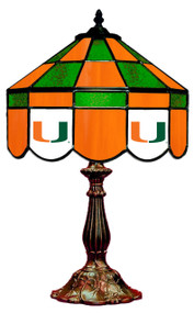 Miami Hurricanes 14" Executive Table Lamp 1