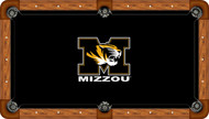 Missouri Tigers Billiard Table Felt - Recreational