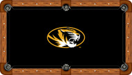 Missouri Tigers Billiard Table Felt - Recreational 3