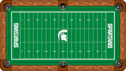 Michigan State Spartans Billiard Table Felt - Recreational