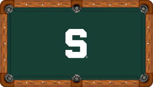 Michigan State Spartans Billiard Table Felt - Recreational 1