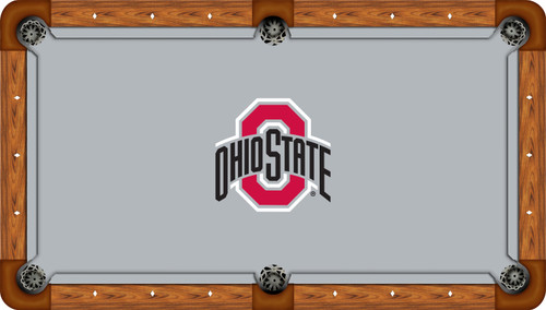 Ohio State Buckeyes Billiard Table Felt - Recreational 3