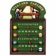 Pub Sign - Billiard Parlour - Scoreboard
