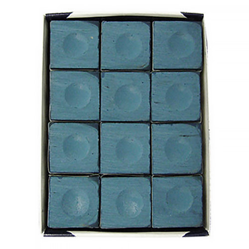 Silver Cup Chalk, Blue, 12-Piece Box