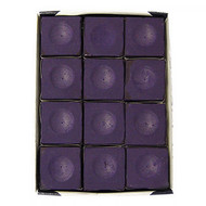 Silver Cup Chalk, Purple, 12-Piece Box