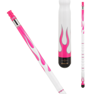 Cotton Candy Pink Silver Skulls No Wrap  FREE US SHIPPING Rage RG88 Pool Cue 
