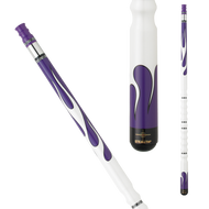 Stealth Pool Cue STH01 Purple Flame