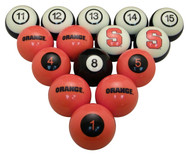 Syracuse Orange Billiard Ball Set