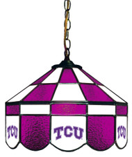 TCU Horned Frogs 14" Executive Swag Hanging Lamp