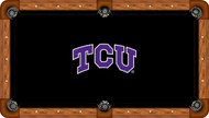 TCU Horned Frogs Billiard Table Felt - Recreational 1