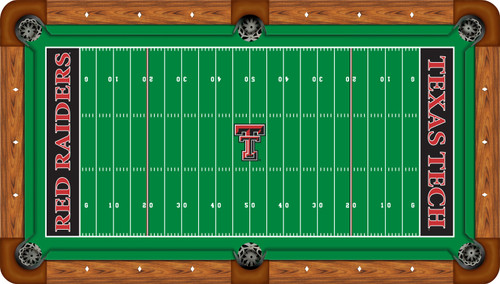 Texas Tech Red Raiders Billiard Table Felt - Recreational 